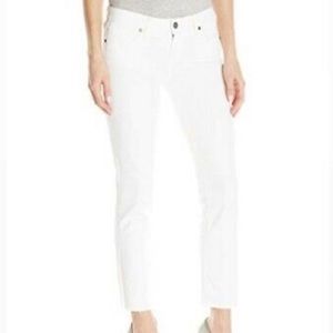 PAIGE Miki Straight raw edge jeans. Size 28.